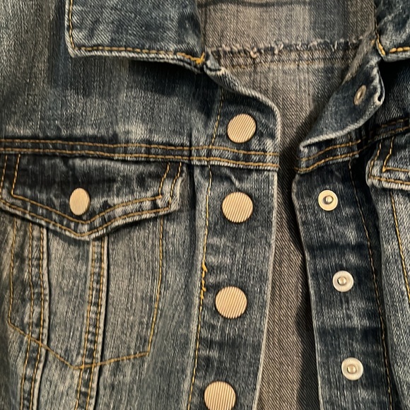 Cropped Jean jacket - Picture 3 of 5